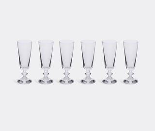 Ichendorf Milano 'Parigi' flute, set of six TRANSPARENT ICMI22PAR872TRA