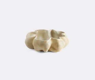 L'Objet 'Timna' bowl, latte LIGHT BROWN LOBJ24TIM655WHI