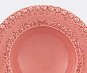 Bordallo Pinheiro &lsquo;Fantasia&rsquo; soup plate, set of four, pink PINK BOPI23FAN758PIN