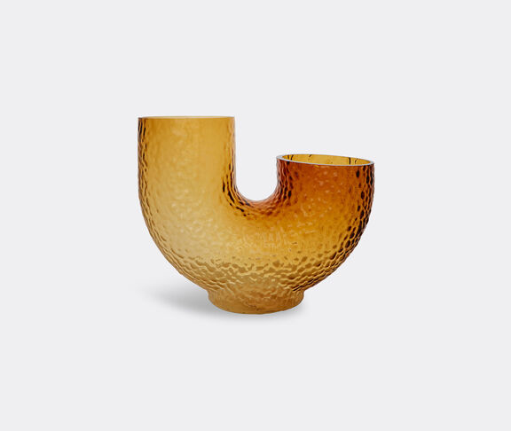 AYTM Arura Medium Glass Vase Amber ${masterID} 2