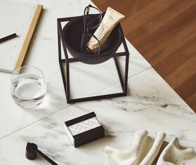 Audo Copenhagen &#39;Kubus Bowl&#39;, black, small BLACK BYLA22BOW293BLK