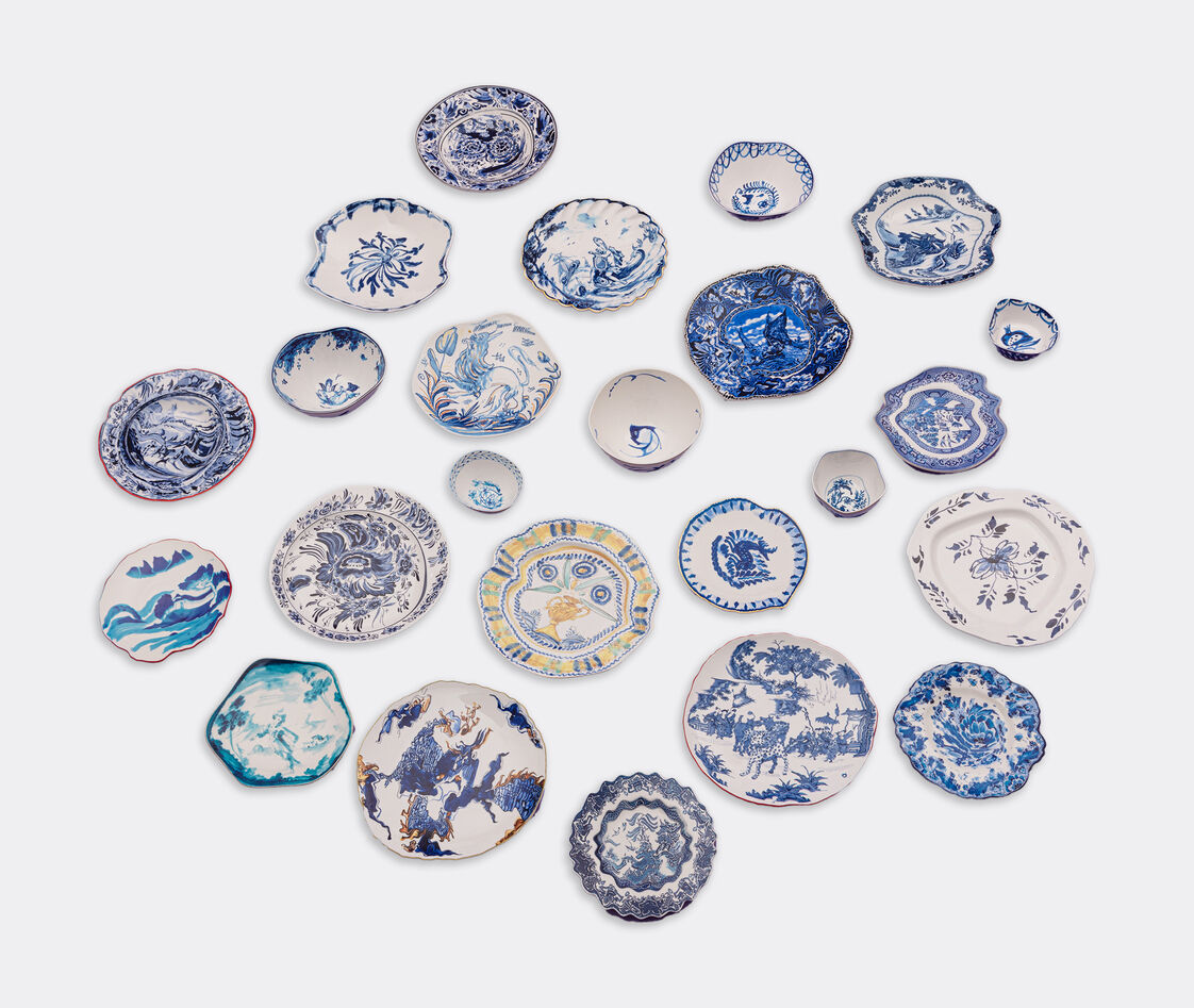 Seletti Tableware Blue Uni In Blue