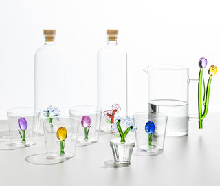 Ichendorf Milano 'Tulips' jug, multicolor MULTICOLOUR ICMI25BOT396MUL