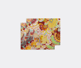 La DoubleJ &#39;Holi&#39; tablemat, set of two MULTICOLOUR LADJ22TAB580MUL