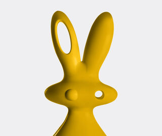 Slide 'Bunny' sculpture, saffron yellow YELLOW SLID26BUN985YEL
