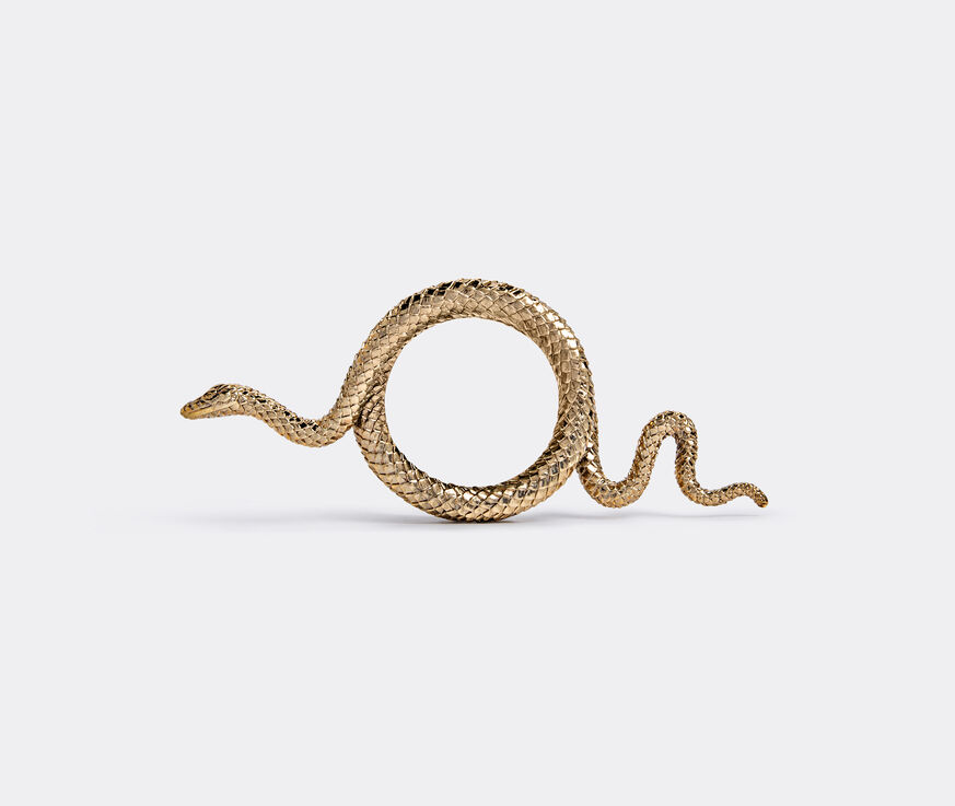 L'Objet 'Snake' gold magnifying glass  LOBJ15SNA432GOL