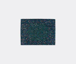 Golran 1898 'Diamond' medallion blue green carpet, medium MULTICOLOUR GOLR15DIA689BLU
