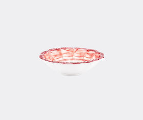 Aquazzura Casa &#39;Alegria&#39; soup plate, set of two, coral MULTICOLOUR AQUA24ALE066RED