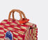 Heimat - Atlantica 'Tom Tom' mini bag B, red Checked red /natural HEAT17TOM504RED