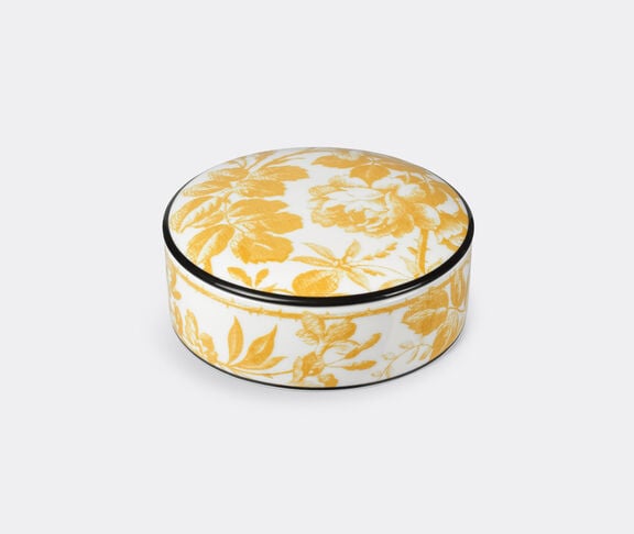Gucci 'Herbarium' round box, yellow undefined ${masterID}