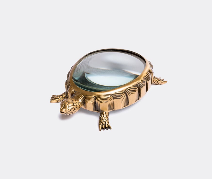 L'Objet 'Turtle' magnifying glass Brass LOBJ17TUR706BRA