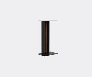 La Boite concept 'PR Link' speaker stand, walnut and black MULTICOLOUR BOIT25PRL180MUL