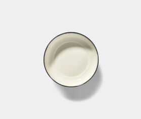 Serax &#39;D&eacute;&#39; deep plate, variation A, set of two, white and black WHITE SERA24HIG698WHI