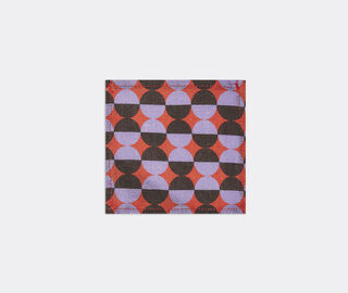 La DoubleJ 'Mezzaluna Mix' small napkin, set of four MULTICOLOUR LADJ22SMA376MUL