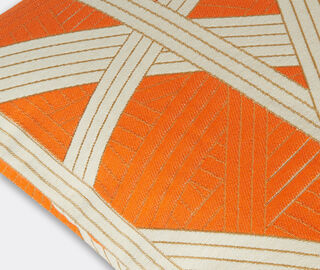 Missoni 'Nastri' cushion, large, orange ORANGE MIHO23NAS739MUL