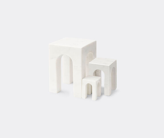 Gejst ‘Arkis’ bookend, white undefined ${masterID}