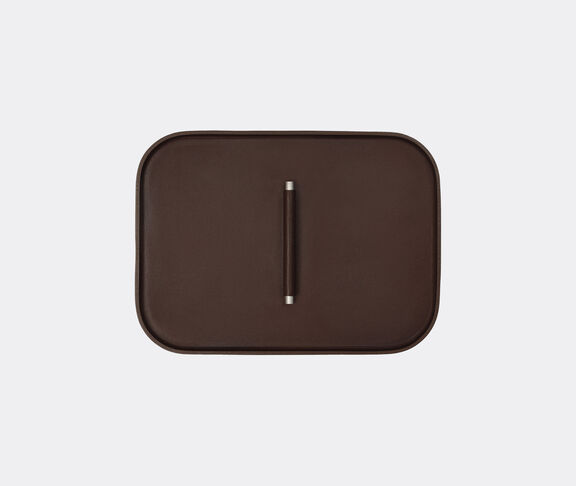 Uniqka 'Plato' tray, rectangle, dark brown undefined ${masterID}