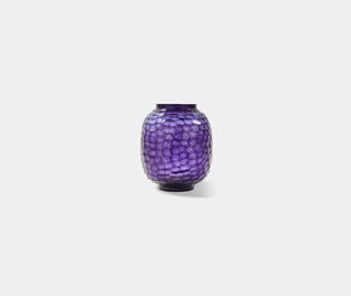 POLSPOTTEN 'Honeycomb' vase, small, dark purple PURPLE POLS25VAS591PUR
