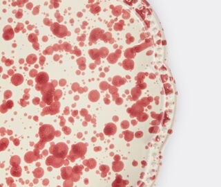 Cabana 'Speckled' dinner plate, red RED CABA23RED286RED