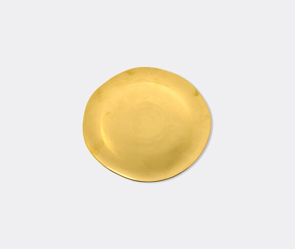 Bitossi Home 'Oro e Argento' dinner plate, gold undefined ${masterID}