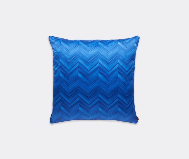 Missoni 'Layers Inlay' cushion, large, blue BLUE MIHO23LAY648BLU