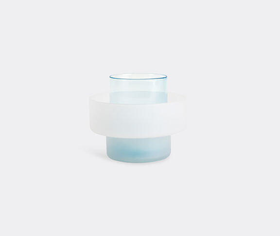 XLBoom 'Benicia Vase Three', white and blue undefined ${masterID} 2