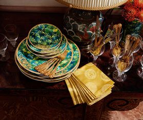 Rosenthal 'Versace Jungle' service plate, large MULTICOLOUR ROSE20VER494GRN