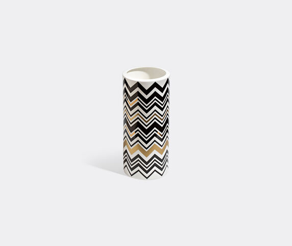 Missoni 'Zig Zag Gold' high vase, tall MULTICOLOUR MIHO22ZIG378MUL