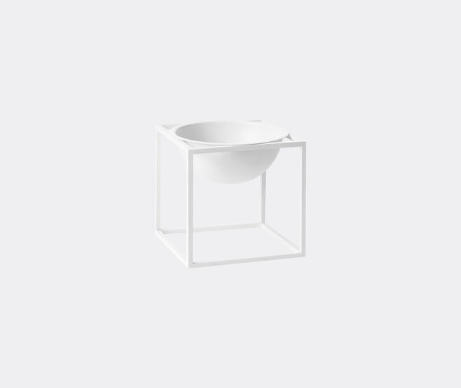 Audo Copenhagen 'Kubus' bowl, small, white WHITE BYLA22BOW309WHI