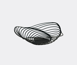 Alessi 'Trinity' fruit bowl, black BLACK ALES20TRI973BLK