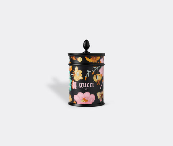 Gucci 'Flora' mini basket candle, black