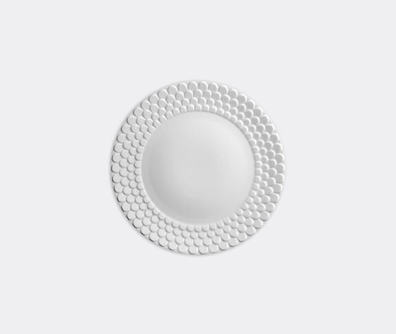 L'Objet Aegean White Sculpted Dinner Plate  undefined ${masterID} 2