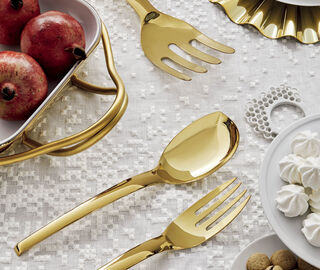 Sambonet 'Living' rice spoon GOLD SAMB22LIV042GOL