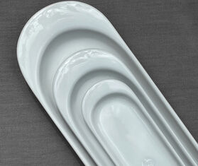 Kay Bojesen 'Wing' tray, set of three WHITE KABO22WIN198WHI