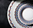 Missoni 'Zig Zag Jarris' dessert plate, set of six, blue Multicolour MIHO22ZIG385MUL