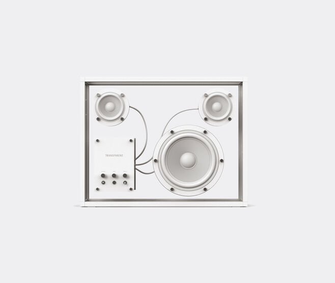 Transparent 'Transparent Speaker', white WHITE TRAN23TRA160WHI