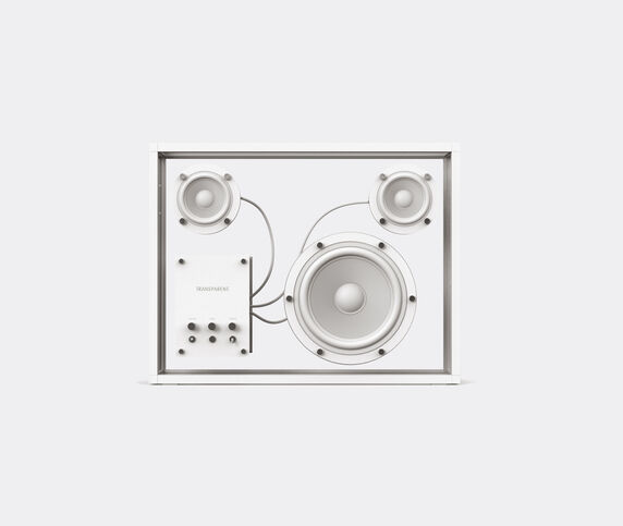 Transparent 'Transparent Speaker', white, EU plug White TRAN23TRA160WHI