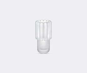 Tom Dixon 'Press' stem vase, medium, frosted WHITE TODI26PRE734WHI