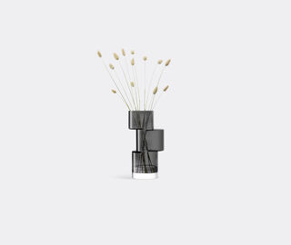 LSA International 'Tier' vase, medium, slate gray GREY LSAI25TIE758GRY