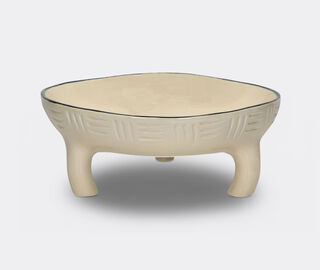 Pomax 'Meet the Kutis' decorative platter, ivory IVORY POMA26MEE887IVO