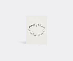 La R&ecirc;veuse 'Honor&eacute; de Balzac' greetings card BLACK LARE15GRE109WHI
