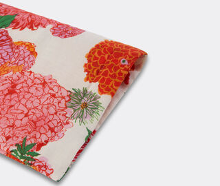 La DoubleJ 'Bright Blooms' tablemat, set of two, turquoise PINK LADJ23TAB958MUL