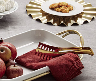Sambonet 'Living' spaghetti tongs GOLD SAMB22LIV080GOL