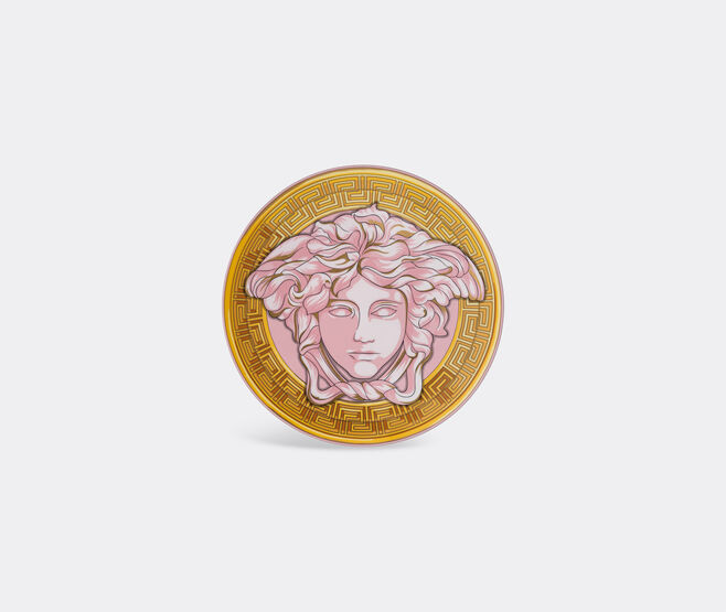 Rosenthal 'Medusa Amplified' service plate, pink coin MULTICOLOUR ROSE22MED113PIN