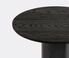 Cappellini 'Mush' table, high, black Carbon CAPP20MUS249BLK