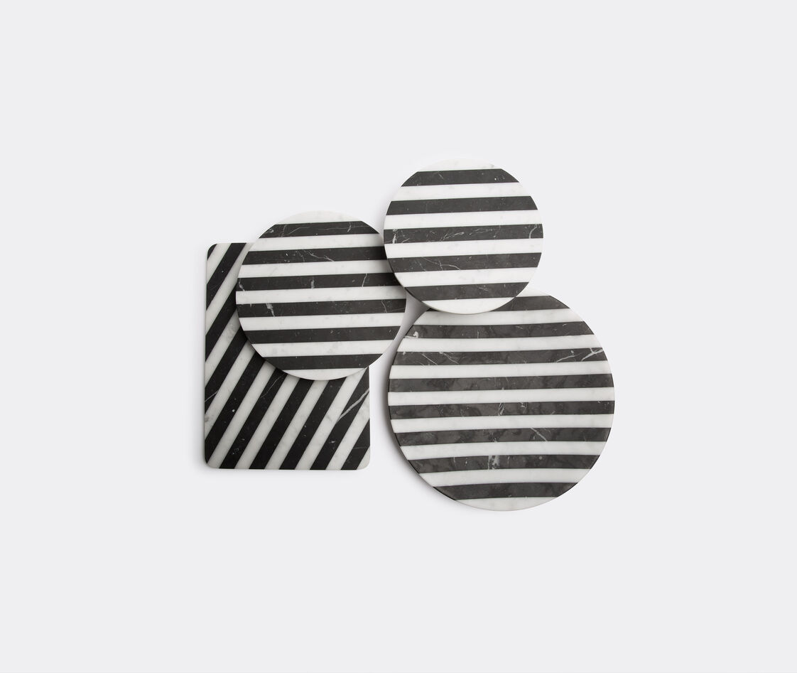 Shop Editions Milano Serving And Trays Black In Black, White