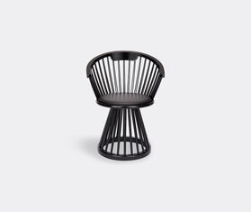 Tom Dixon &#39;Fan&#39; chair BLACK TODI18FAN560BLK