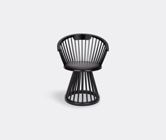 Tom Dixon 'Fan' chair BLACK TODI18FAN560BLK
