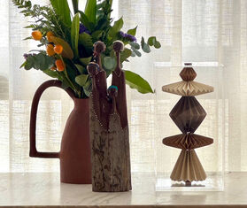 By Gabs &#39;Elements&#39; sculpture, beige BEIGE GABS24ELE745BEI