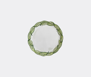 Les-Ottomans 'Lily of the Valley' presentation plate MULTICOLOUR OTTO23LIL797MUL